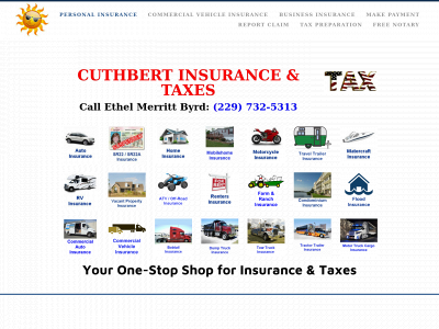 www.sunshinetaxandinsurance.com snapshot