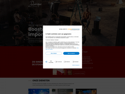 dunique.be snapshot