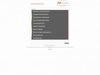 nonstopsalesonline.com snapshot
