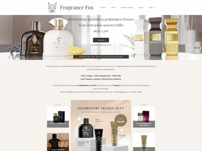 fragrance-fox.de snapshot