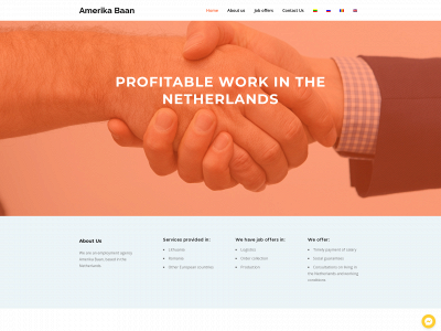 amerikabaan.com snapshot