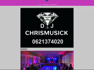 chrismusick.fr snapshot