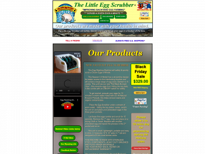 thelittleeggscrubber.com snapshot