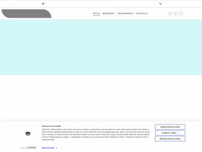 www.clinicaritaotero.com snapshot