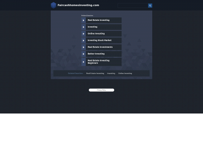 faircashhomesinvesting.com snapshot