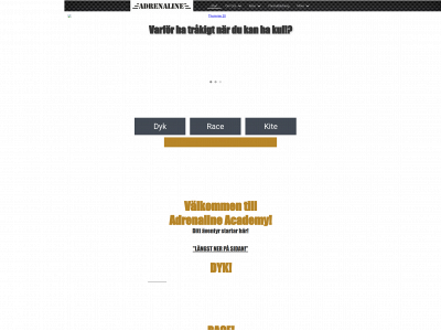 adrenalineacademy.se snapshot
