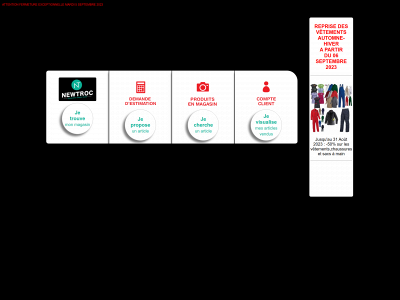 newtroc.fr snapshot