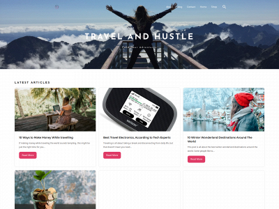 travelandhustles.com snapshot