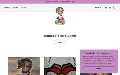 www.shirleybong.com snapshot