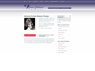 innerbalancetherapy.co snapshot