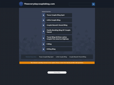 theeverydaycoupleblog.com snapshot