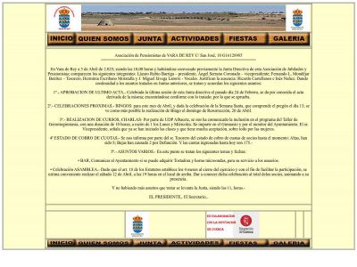 mayoresvaraderey.es snapshot