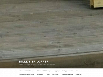 nillesspilopper.dk snapshot