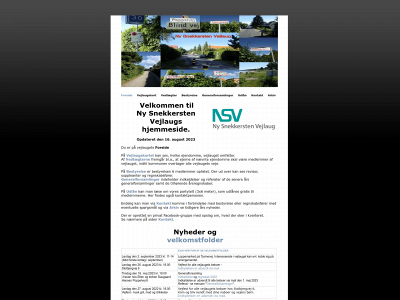 nysnekkerstenvejlaug.dk snapshot