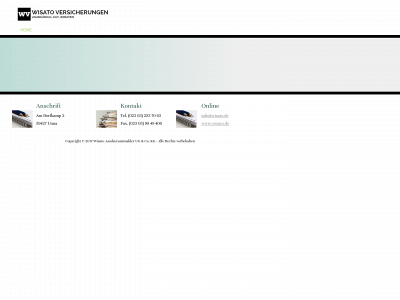 wisato.de snapshot
