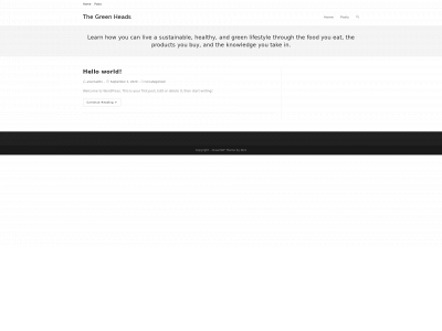 thegreenheads.com snapshot