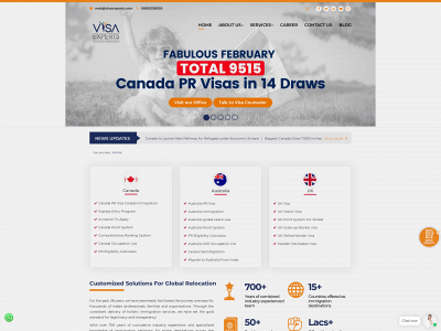 visaexperts.com snapshot