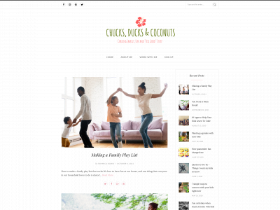chucksducksandcoconuts.com snapshot