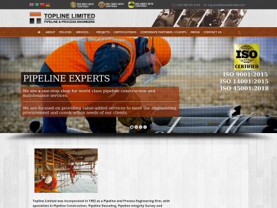 toplinelimited.com snapshot