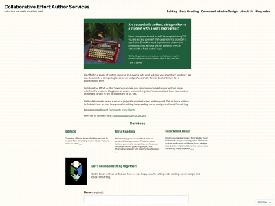 collaborative-effort.org snapshot