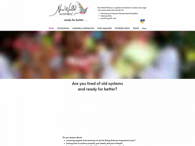newworldwomen.com snapshot