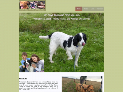 lovingpawswalking.co.uk snapshot