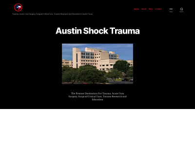 austinshocktrauma.org snapshot