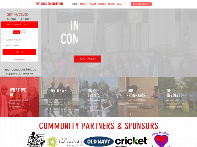 trfcommunity.org snapshot