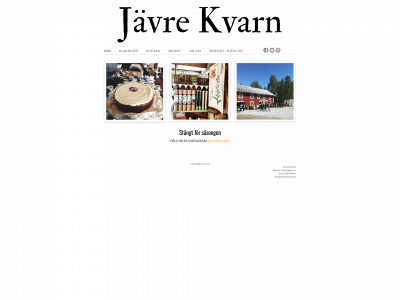 javrekvarn.se snapshot