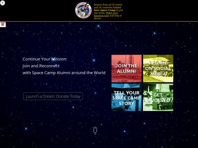 spacecampalumni.com snapshot