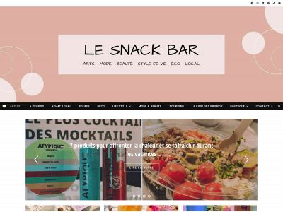 bloguelesnackbar.com snapshot