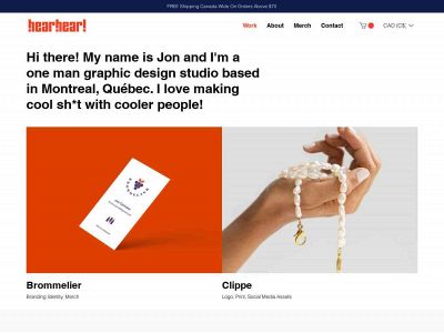 hearhear.ca snapshot