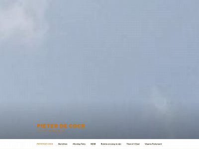 pieterdecock.be snapshot