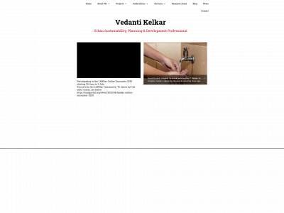 vedantikelkar.com snapshot