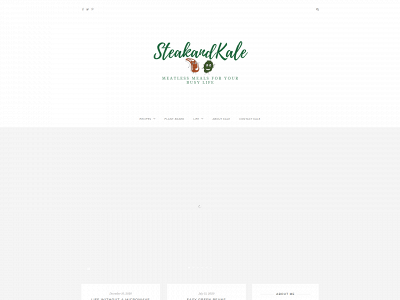 steakandkale.com snapshot