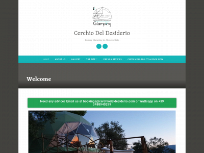 cerchiodeldesiderio.com snapshot