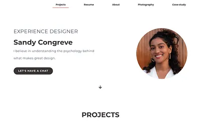 sandycongreve.com snapshot