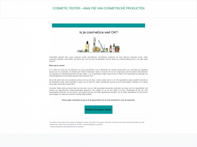 cosmetictester.nl snapshot