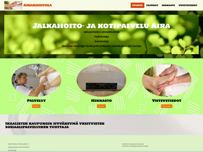 airanhoitola.fi snapshot