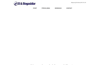 elbiogasbilar.se snapshot