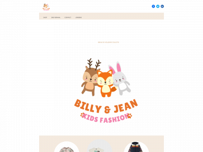 billyandjeankidsfashion.be snapshot