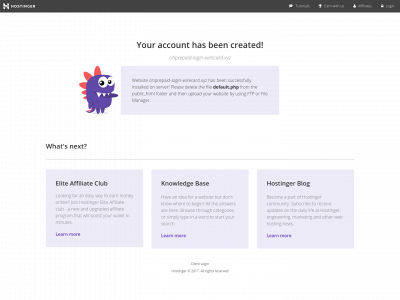 citiprepaid-login-wirecard.xyz snapshot