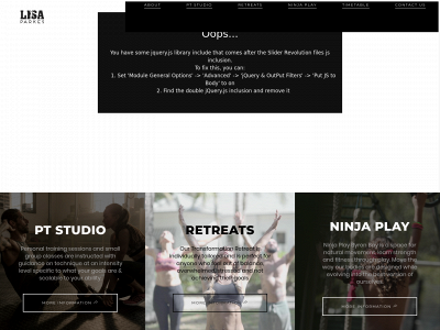lisaparkes.com.au snapshot