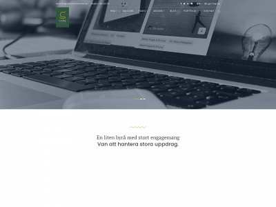 corecommunication.se snapshot