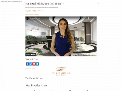 thesledgelawfirm.com snapshot
