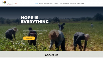 canadianhopeforafrica.org snapshot
