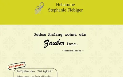 hebamme-stephanie-fiebiger.de snapshot