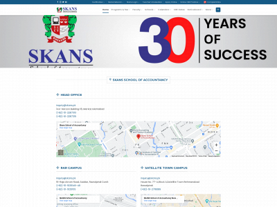 skans.pk snapshot