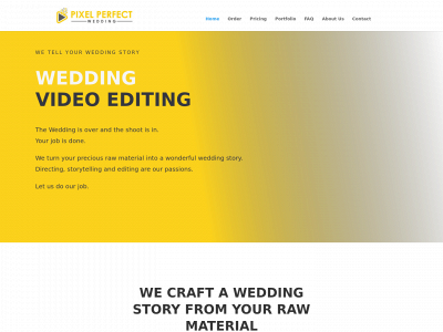 pixelperfectwedding.com snapshot