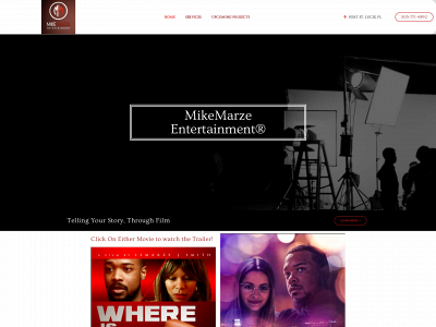 mikemarzeentertainment.com snapshot